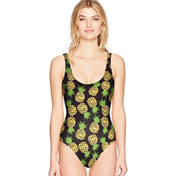 Mrs Parker Pineapple Print Swimsuit - Picture 2 of 8